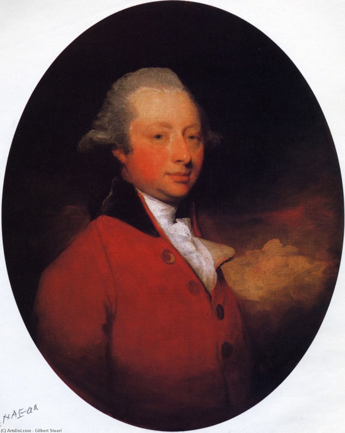 WikiOO.org - Encyclopedia of Fine Arts - Festés, Grafika Gilbert Stuart - Sir William Molesworth