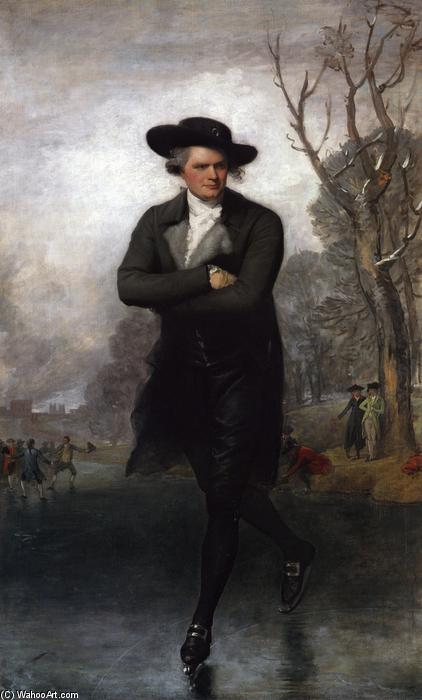 Wikioo.org - The Encyclopedia of Fine Arts - Painting, Artwork by Gilbert Stuart - The Skater (William Grant)