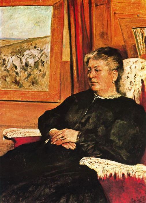 Wikioo.org - The Encyclopedia of Fine Arts - Painting, Artwork by Giovanni Fattori - Portrait of his third wife