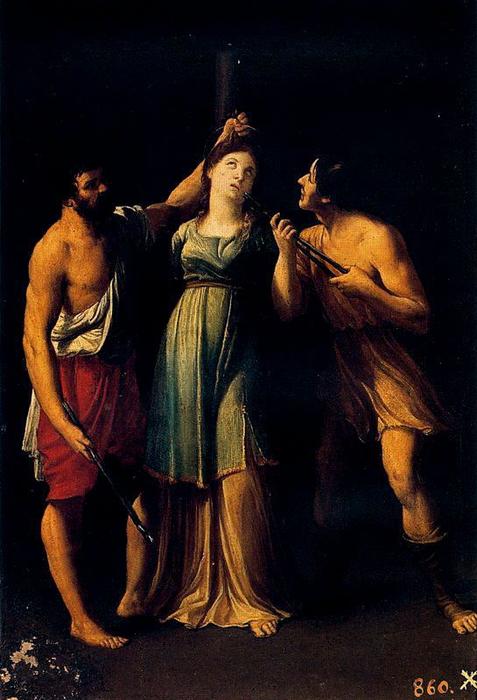 Wikioo.org - Bách khoa toàn thư về mỹ thuật - Vẽ tranh, Tác phẩm nghệ thuật Reni Guido (Le Guide) - Martyrdom of Saint Apollonia