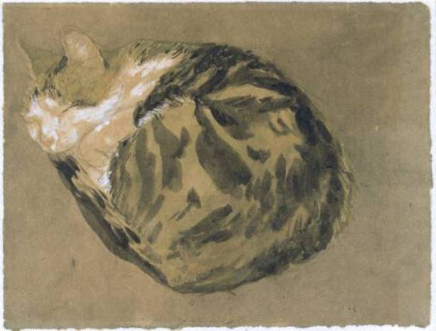 WikiOO.org - Enciklopedija likovnih umjetnosti - Slikarstvo, umjetnička djela Gwen John - Cat 2