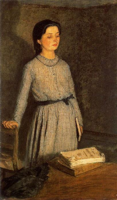 Wikioo.org - The Encyclopedia of Fine Arts - Painting, Artwork by Gwen John - The Student