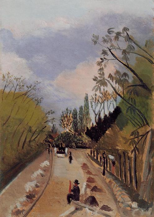 Wikioo.org - The Encyclopedia of Fine Arts - Painting, Artwork by Henri Emilien Rousseau - Avenue de l'Observatoire