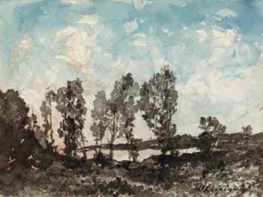 WikiOO.org - Енциклопедия за изящни изкуства - Живопис, Произведения на изкуството Henri-Joseph Harpignies - Landscape 3