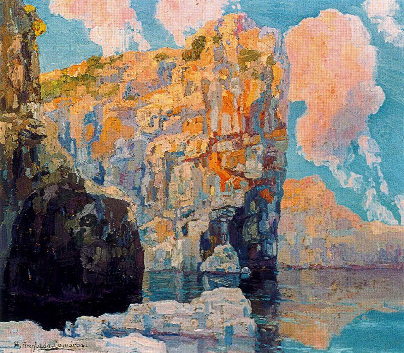 WikiOO.org - Енциклопедія образотворчого мистецтва - Живопис, Картини
 Hermen Anglada Camarasa - Formentor cliff