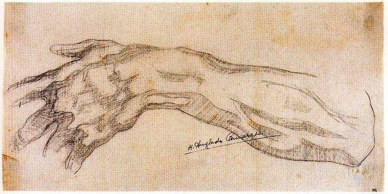 WikiOO.org - Енциклопедия за изящни изкуства - Живопис, Произведения на изкуството Hermen Anglada Camarasa - Left arm