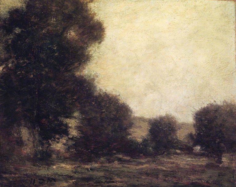Wikioo.org – L'Encyclopédie des Beaux Arts - Peinture, Oeuvre de Homer Dodge Martin - Effet des arbres