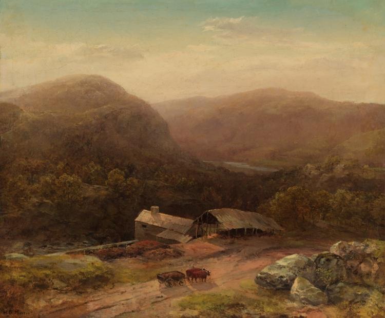 WikiOO.org - Енциклопедія образотворчого мистецтва - Живопис, Картини
 Homer Dodge Martin - In the Housatonic Valley