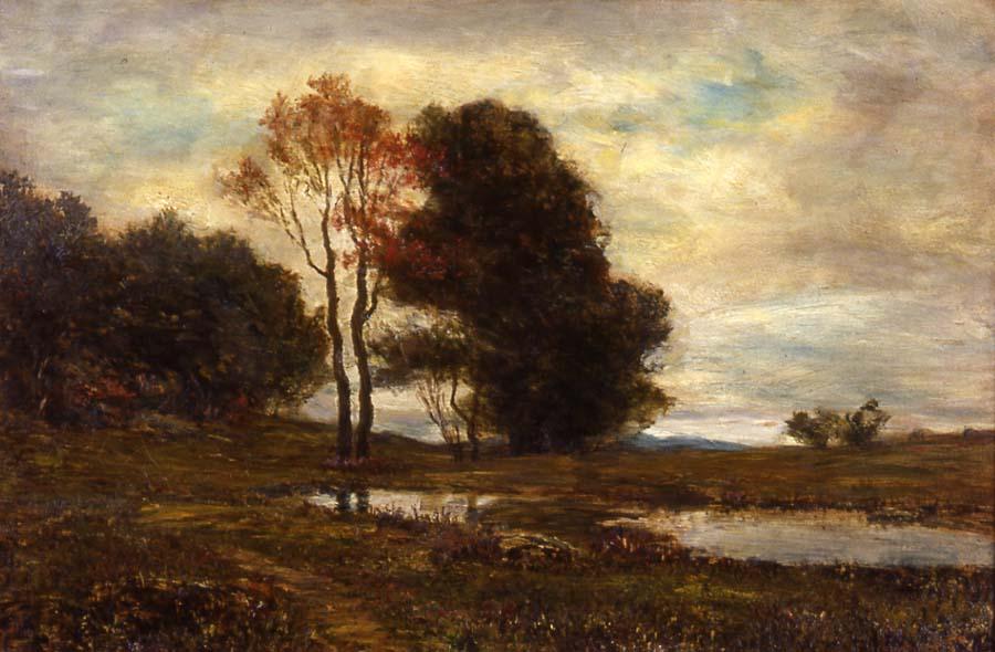 Wikioo.org - The Encyclopedia of Fine Arts - Painting, Artwork by Homer Dodge Martin - Landscape near Mahopac, New York