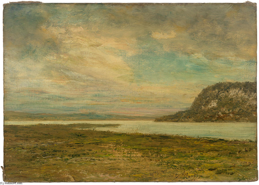 WikiOO.org - Encyclopedia of Fine Arts - Målning, konstverk Homer Dodge Martin - On the Mississippi