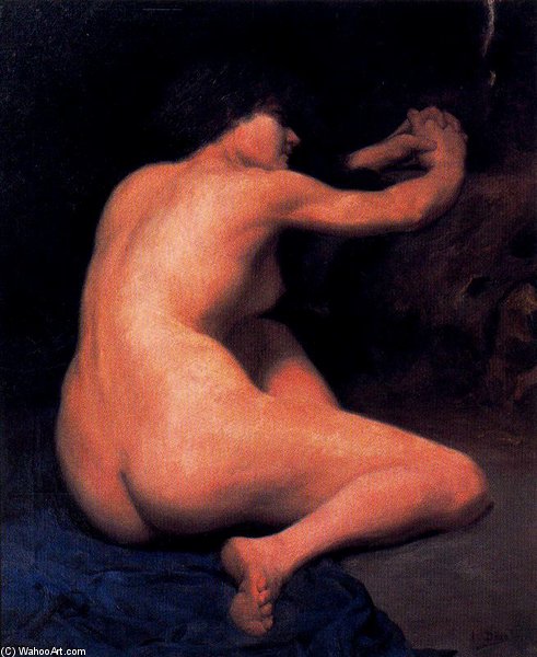WikiOO.org - Encyclopedia of Fine Arts - Maalaus, taideteos Ignacio Díaz Olano - Nude 1