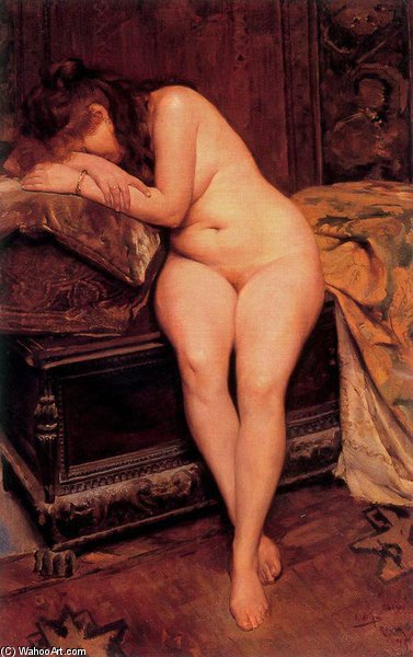 Wikioo.org - The Encyclopedia of Fine Arts - Painting, Artwork by Ignacio Díaz Olano - Nude
