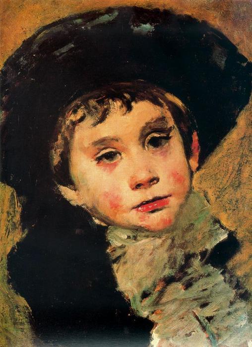 Wikioo.org - The Encyclopedia of Fine Arts - Painting, Artwork by Ignacio Pinazo Camarlench - Joseph, son of the artist