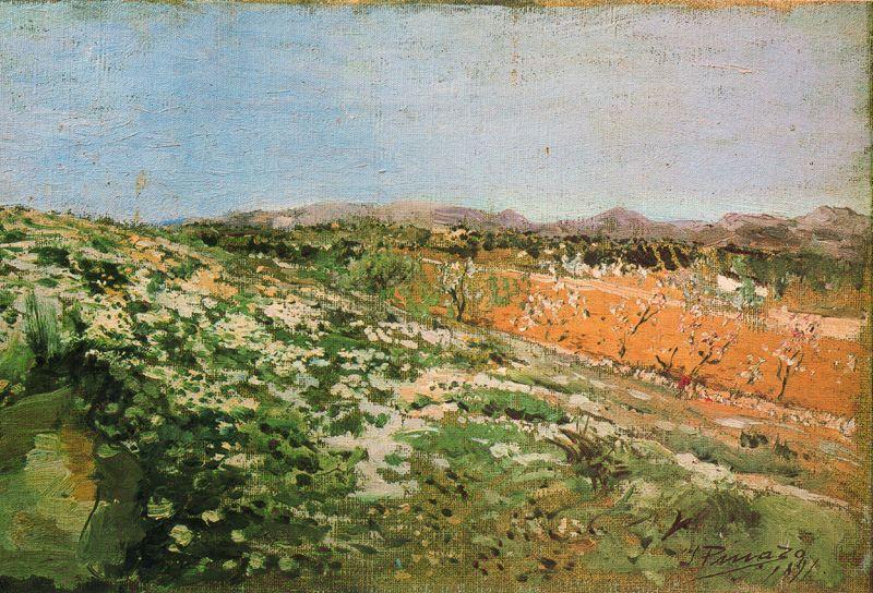 WikiOO.org - Енциклопедия за изящни изкуства - Живопис, Произведения на изкуството Ignacio Pinazo Camarlench - Landscape 1