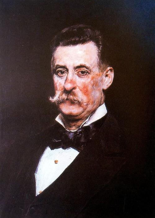Wikioo.org - สารานุกรมวิจิตรศิลป์ - จิตรกรรม Ignacio Pinazo Camarlench - Portrait of don José María Mellado