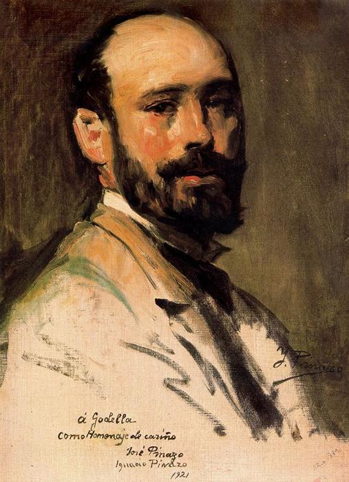 WikiOO.org - Encyclopedia of Fine Arts - Malba, Artwork Ignacio Pinazo Camarlench - Self-portrait 9