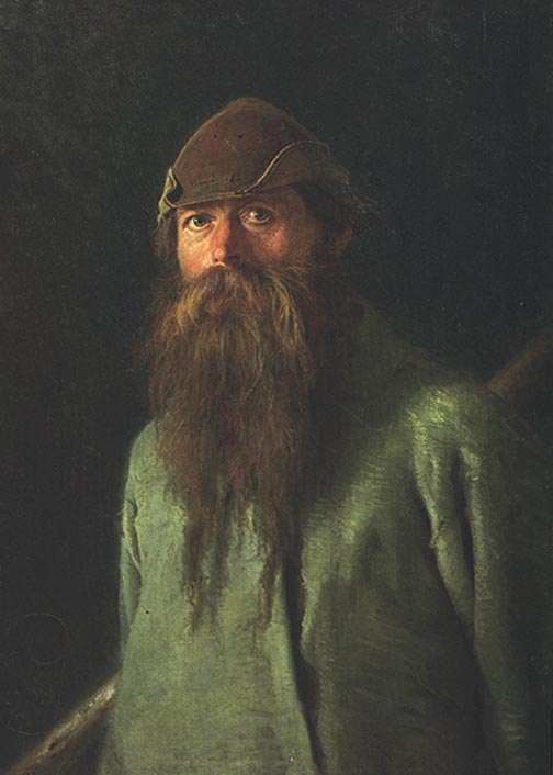 WikiOO.org - Encyclopedia of Fine Arts - Maalaus, taideteos Ivan Nikolaevich Kramskoy - Woodsman