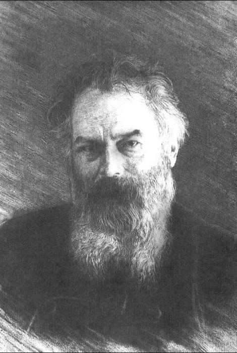 WikiOO.org - Encyclopedia of Fine Arts - Maleri, Artwork Ivan Ivanovich Shishkin - Self-portrait