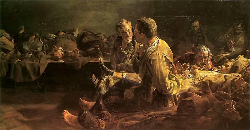 Wikioo.org - The Encyclopedia of Fine Arts - Painting, Artwork by Jacek Malczewski - Death on the stage