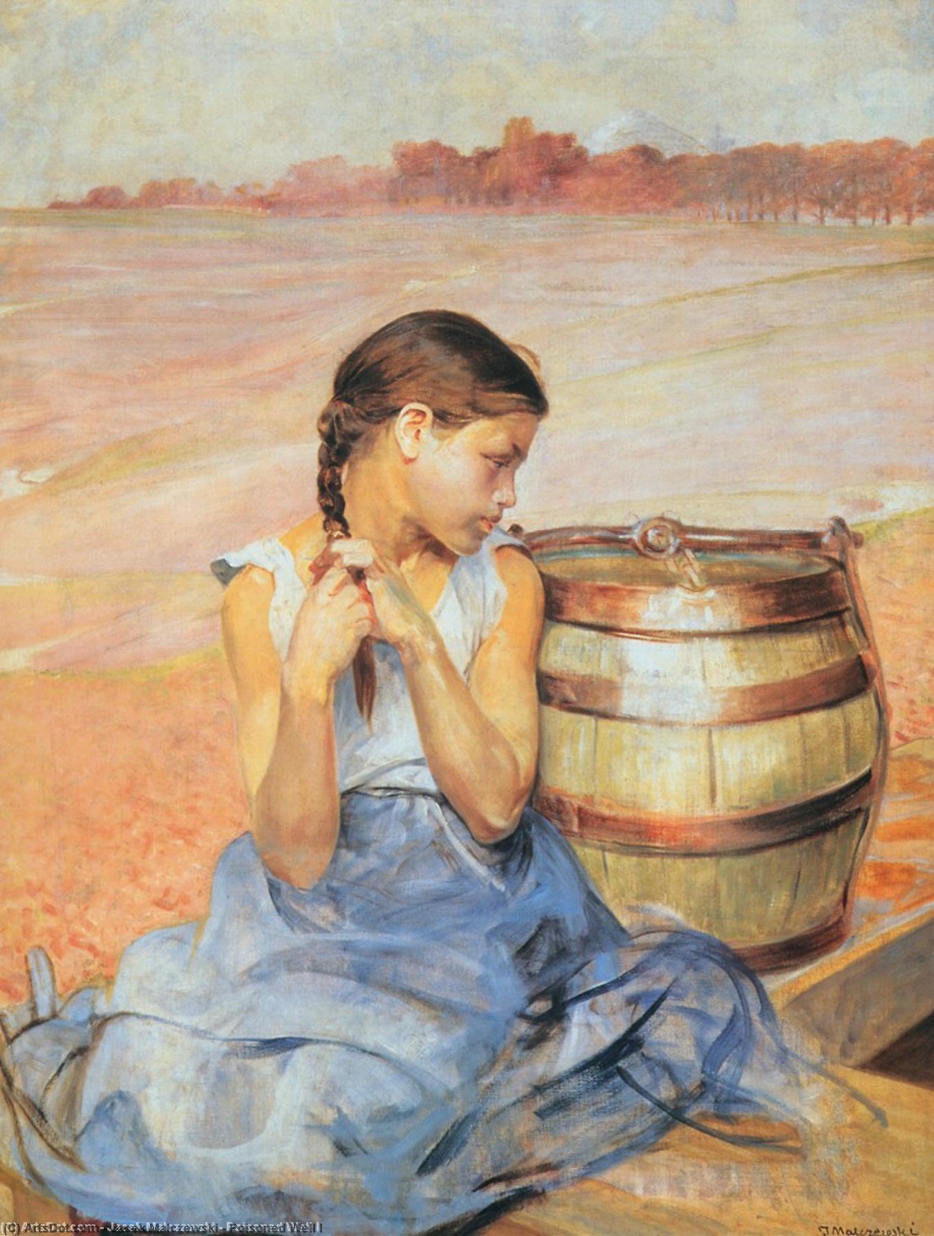 Wikioo.org - The Encyclopedia of Fine Arts - Painting, Artwork by Jacek Malczewski - Poisoned Well I