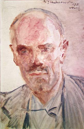 Wikioo.org - The Encyclopedia of Fine Arts - Painting, Artwork by Jacek Malczewski - Portrait of a Man