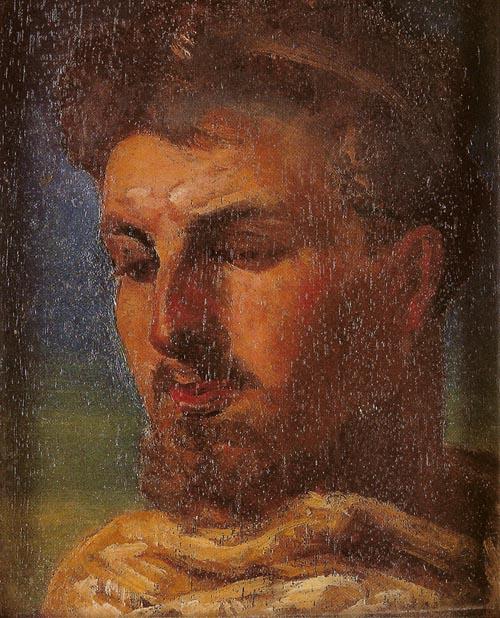 WikiOO.org - Εγκυκλοπαίδεια Καλών Τεχνών - Ζωγραφική, έργα τέχνης Jacek Malczewski - Portrait of Kazimierz Pochwalski 1