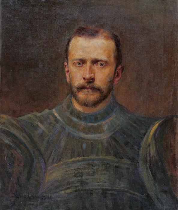 Wikioo.org - สารานุกรมวิจิตรศิลป์ - จิตรกรรม Jacek Malczewski - Portrait of Leon Pininski