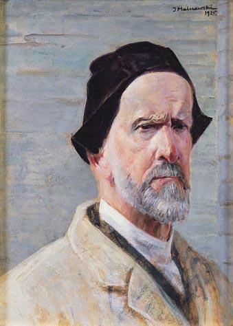 WikiOO.org - Encyclopedia of Fine Arts - Lukisan, Artwork Jacek Malczewski - Self-Portrait 5