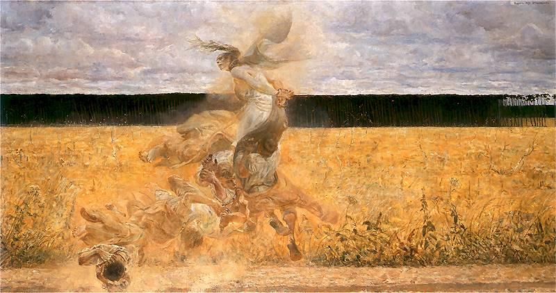 Wikioo.org – L'Enciclopedia delle Belle Arti - Pittura, Opere di Jacek Malczewski - il nuvola