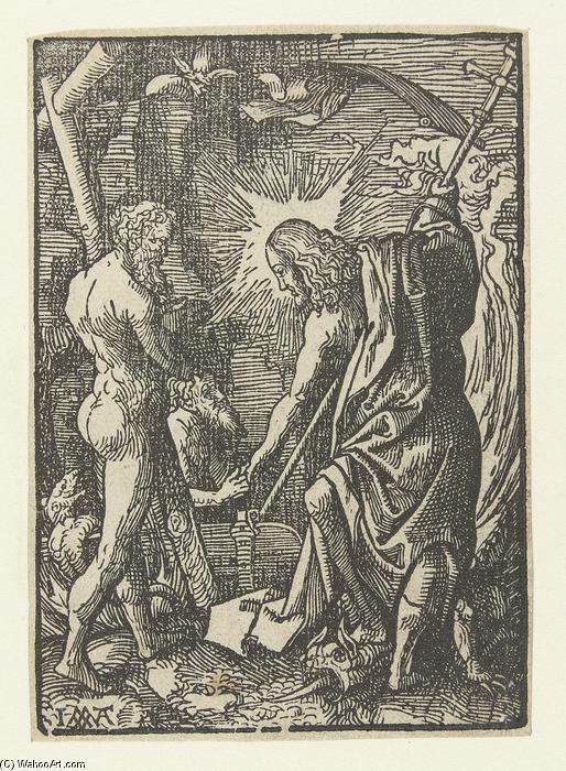 Wikioo.org – L'Enciclopedia delle Belle Arti - Pittura, Opere di Jacob Cornelisz Van Oostsanen - Cristo al Limbo