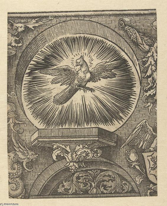 Wikioo.org – L'Enciclopedia delle Belle Arti - Pittura, Opere di Jacob Cornelisz Van Oostsanen - il santo spirito