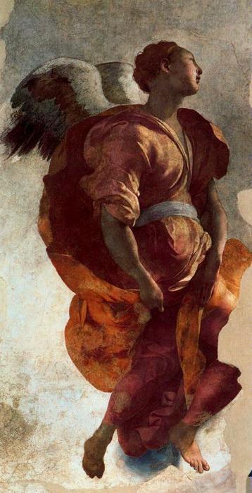 Wikioo.org - สารานุกรมวิจิตรศิลป์ - จิตรกรรม Jacopo Carucci (Pontormo) - Annunciation 2