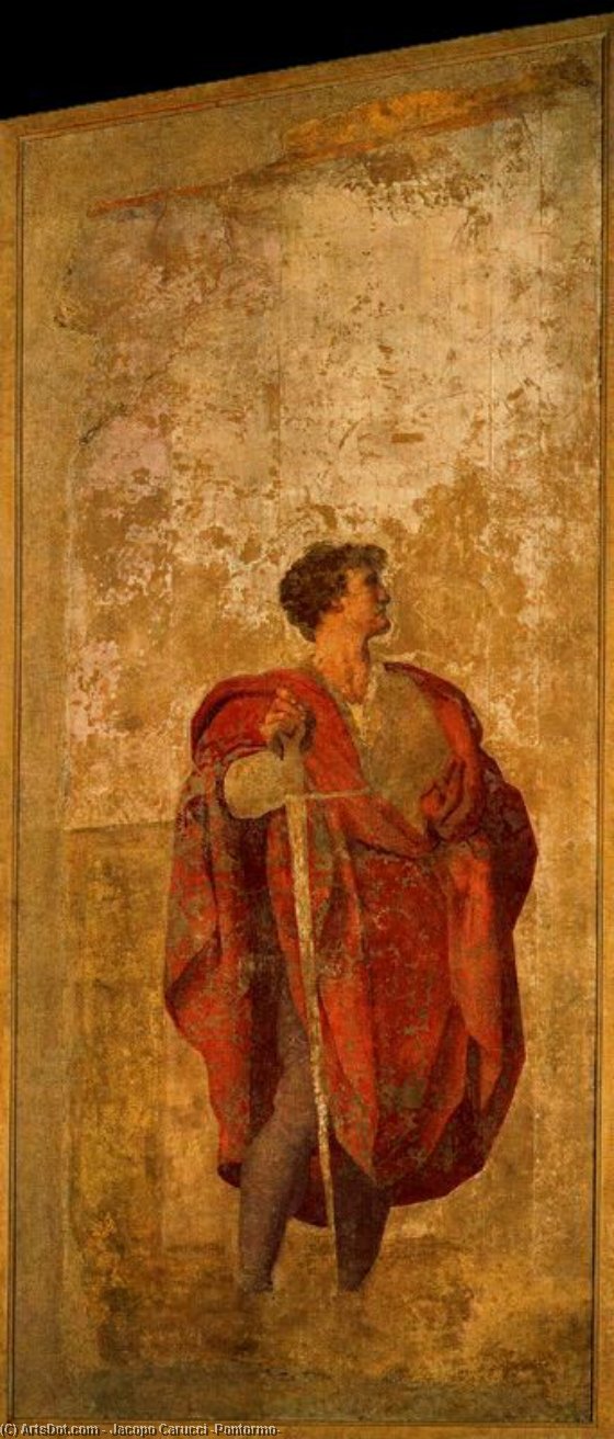 WikiOO.org - Encyclopedia of Fine Arts - Malba, Artwork Jacopo Carucci (Pontormo) - Saint Julian