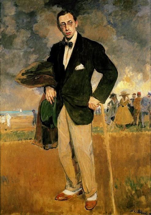 Wikioo.org - The Encyclopedia of Fine Arts - Painting, Artwork by Jacques-Emile Blanche - Igor Stravinsky