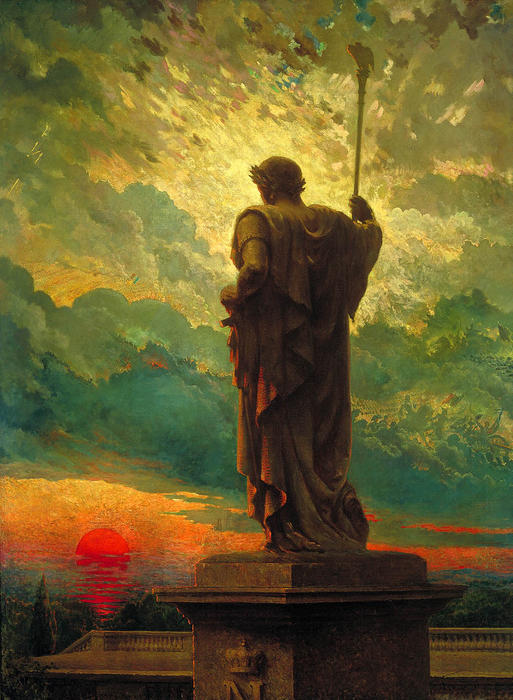 Wikioo.org - The Encyclopedia of Fine Arts - Painting, Artwork by James Carroll Beckwith - The emperor