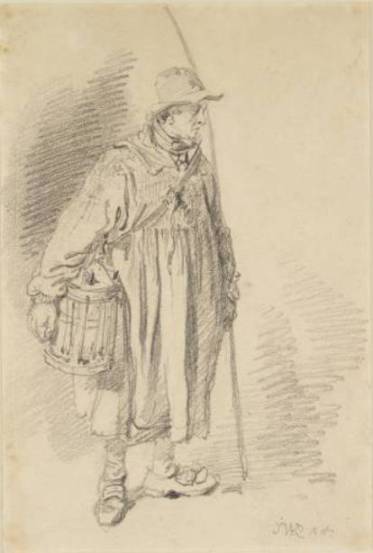 WikiOO.org - Enciklopedija likovnih umjetnosti - Slikarstvo, umjetnička djela James Ward - A Man in a Smock