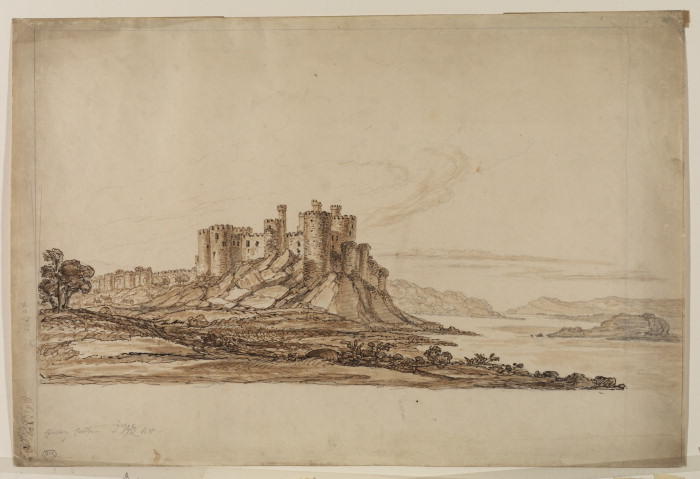 WikiOO.org - Encyclopedia of Fine Arts - Lukisan, Artwork James Ward - Conway Castle