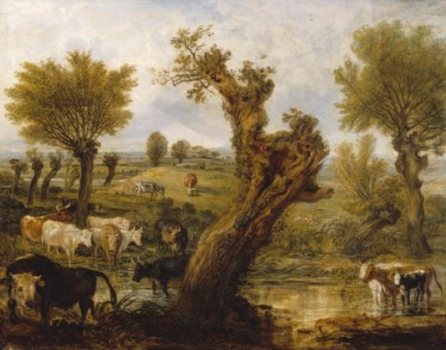 WikiOO.org - אנציקלופדיה לאמנויות יפות - ציור, יצירות אמנות James Ward - The Morning Grey