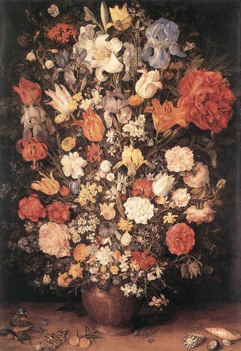 Wikioo.org - The Encyclopedia of Fine Arts - Painting, Artwork by Jan Brueghel The Elder - Bouquet