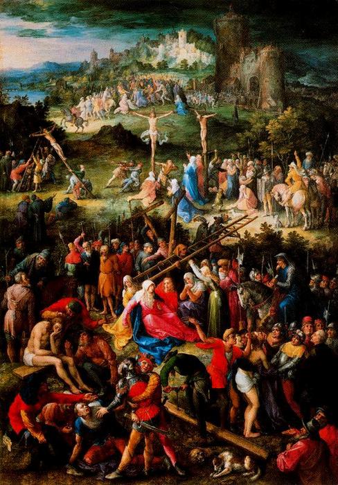 WikiOO.org - Encyclopedia of Fine Arts - Maalaus, taideteos Jan Brueghel The Elder - Calvary