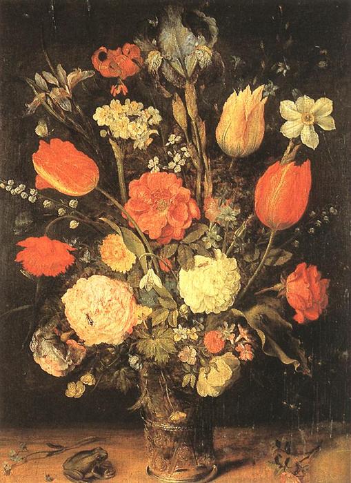 Wikioo.org - The Encyclopedia of Fine Arts - Painting, Artwork by Jan Brueghel The Elder - Flowers