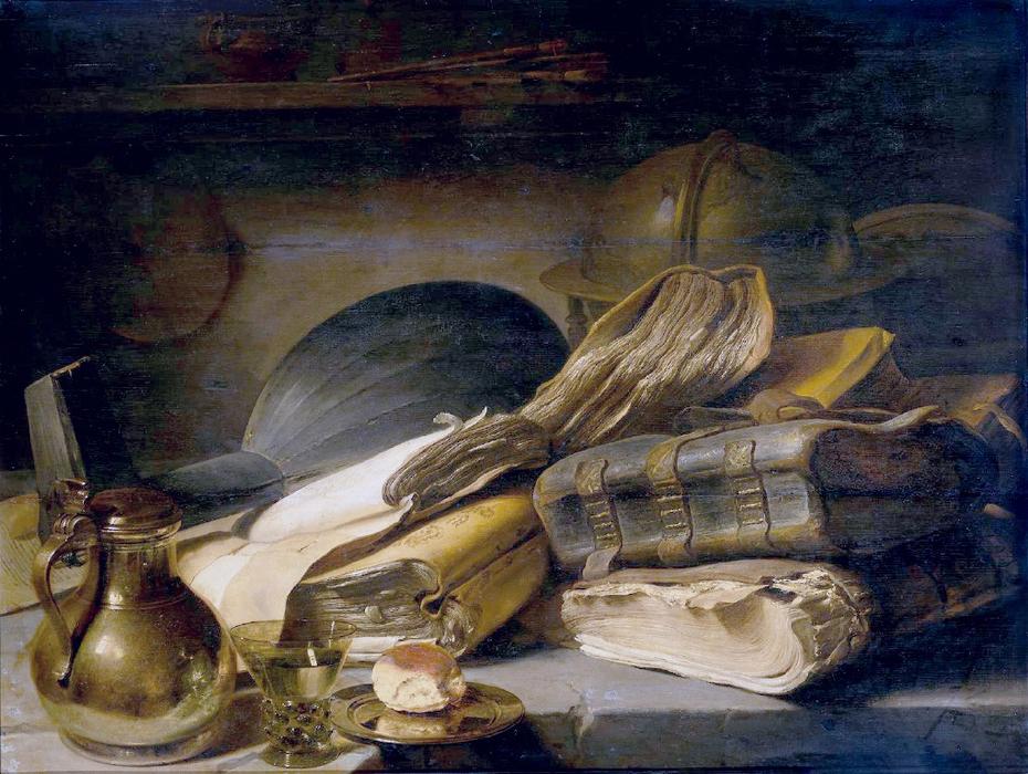 Wikioo.org – L'Enciclopedia delle Belle Arti - Pittura, Opere di Jan Andrea Lievens - Vanitas Still Life