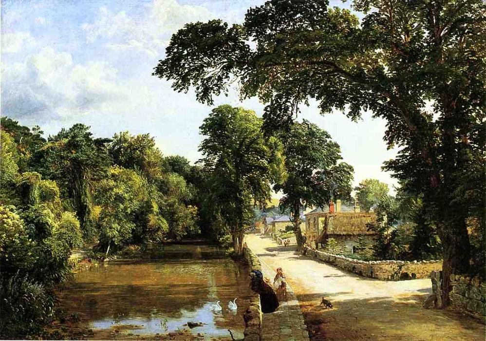 Wikioo.org - The Encyclopedia of Fine Arts - Painting, Artwork by Jasper Francis Cropsey - Isle of Wight
