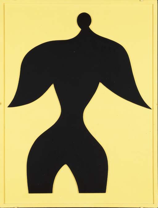 WikiOO.org - Encyclopedia of Fine Arts - Maalaus, taideteos Jean (Hans) Arp - Birdman