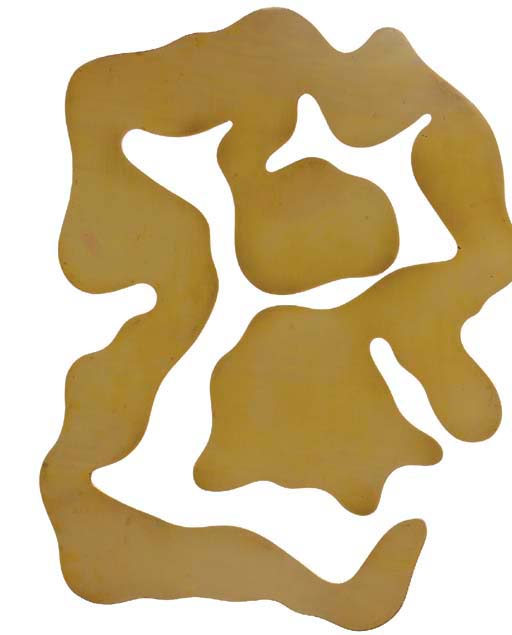 Wikioo.org - The Encyclopedia of Fine Arts - Painting, Artwork by Jean (Hans) Arp - Cut No. 10. Shadow Cloud