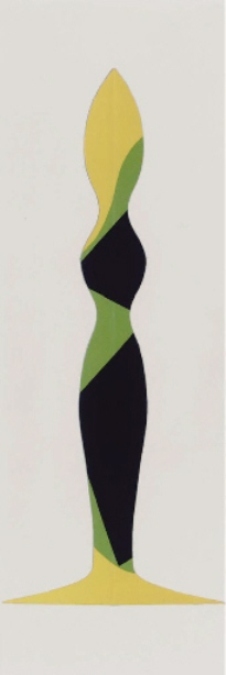 Wikioo.org - The Encyclopedia of Fine Arts - Painting, Artwork by Jean (Hans) Arp - Doll 1