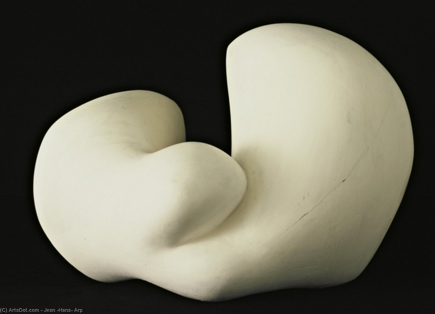 Wikioo.org - The Encyclopedia of Fine Arts - Painting, Artwork by Jean (Hans) Arp - Human Concretion 1