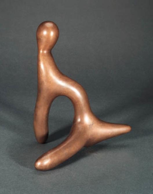 Wikioo.org - The Encyclopedia of Fine Arts - Painting, Artwork by Jean (Hans) Arp - Little face pressed also called 'Egyptian'