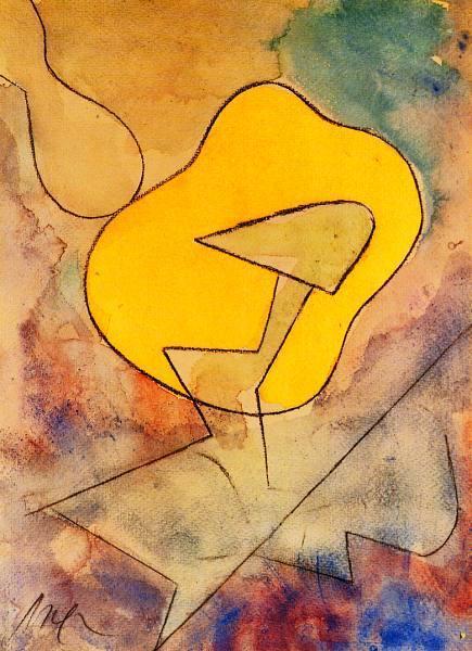 Wikioo.org - The Encyclopedia of Fine Arts - Painting, Artwork by Jean (Hans) Arp - Moondancer