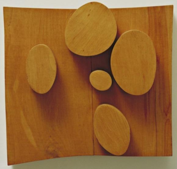 Wikioo.org - The Encyclopedia of Fine Arts - Painting, Artwork by Jean (Hans) Arp - Objects Arranged According to the Law of Chance